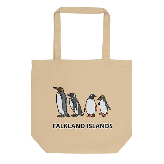 Penguins of the Falklands Eco Tote Bag