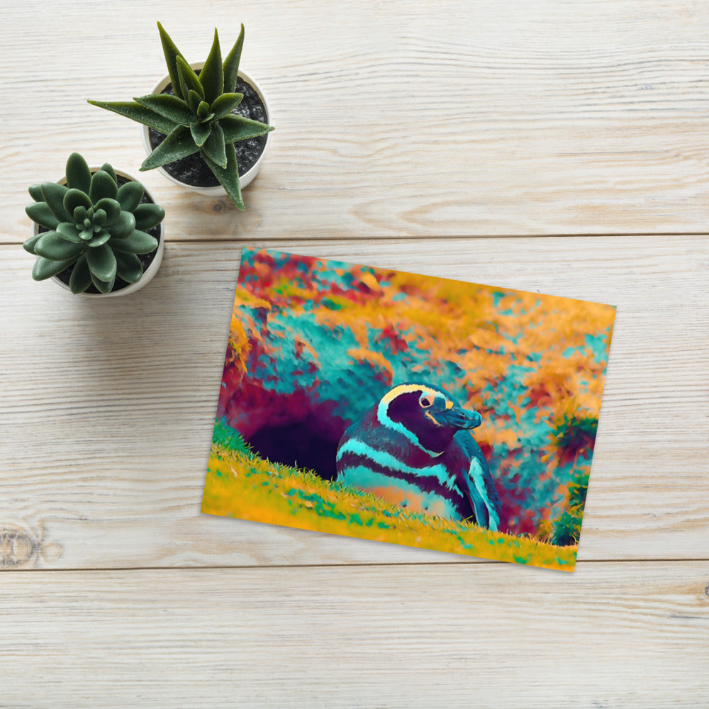 Magellanic Penguins Greeting card